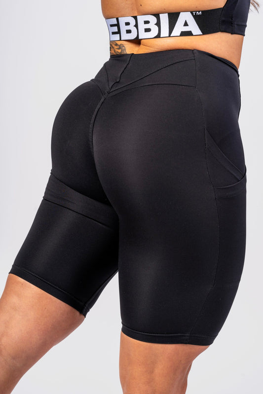 NEBBIA GYM THERAPY Black šortai, juodi