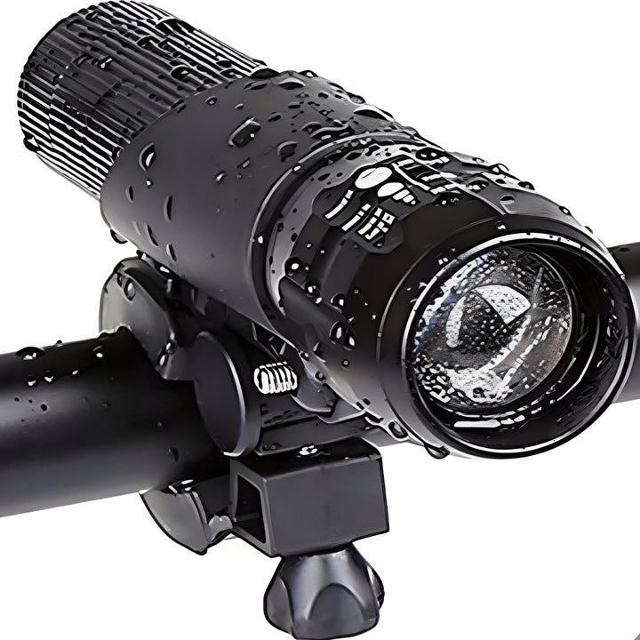 LED priekinis dviračio žibintas