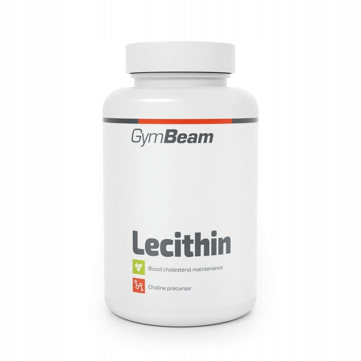 Lecitino papildas 1200 mg atminčiai ir koncentracijai - GymBeam 120 kapsulių
