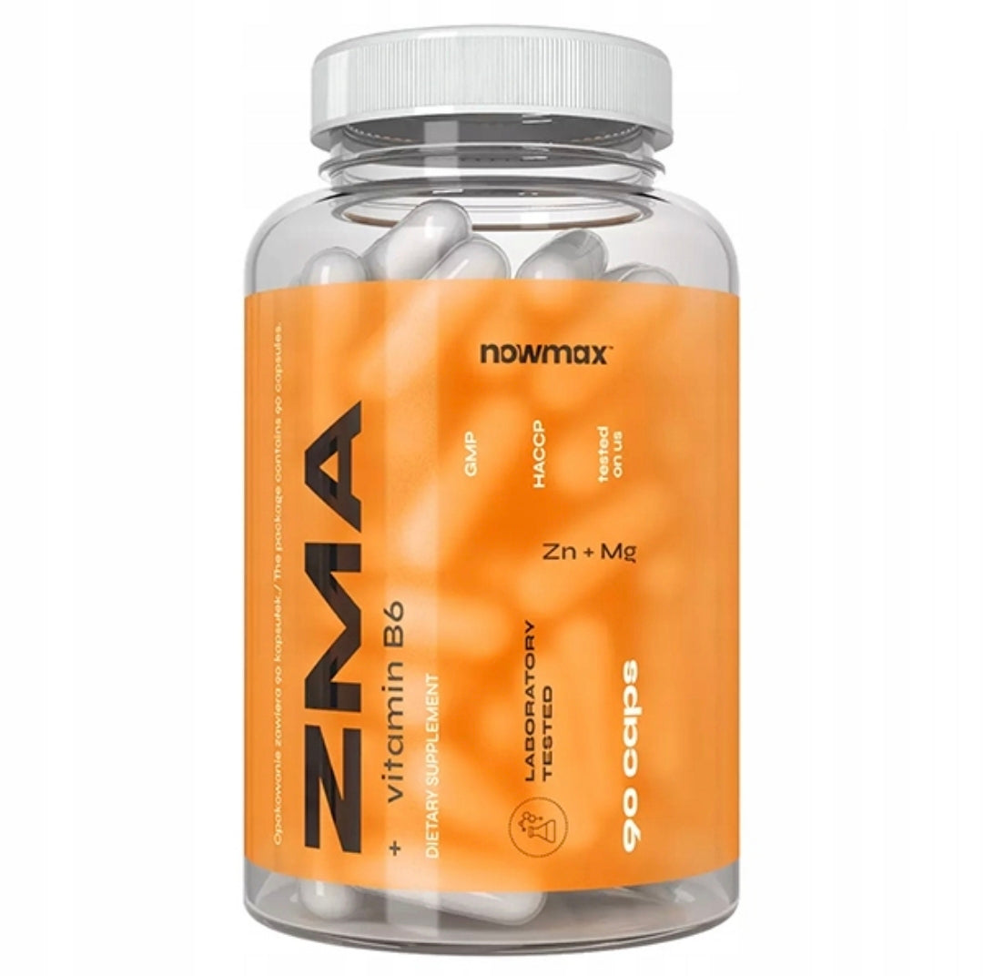 nowmax® ZMA + B6 90 kaps