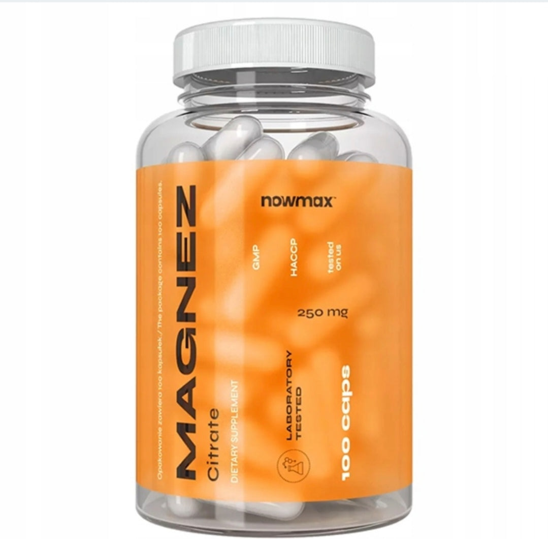 nowmax® Magnis Mg + B6 100 kaps