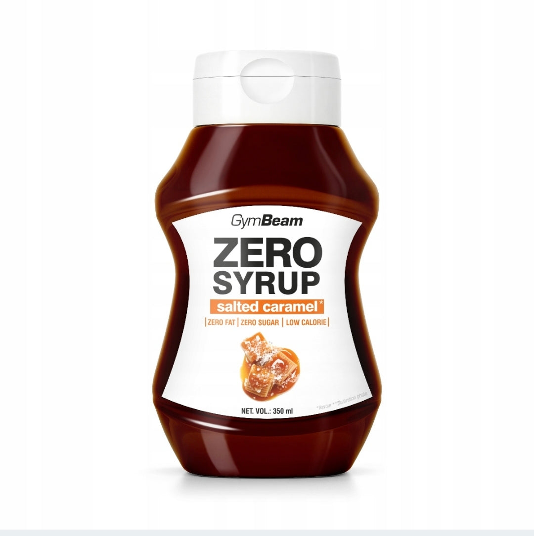 Gymbeam ZERO Syrup becukris sūdytos karamelės sirupas