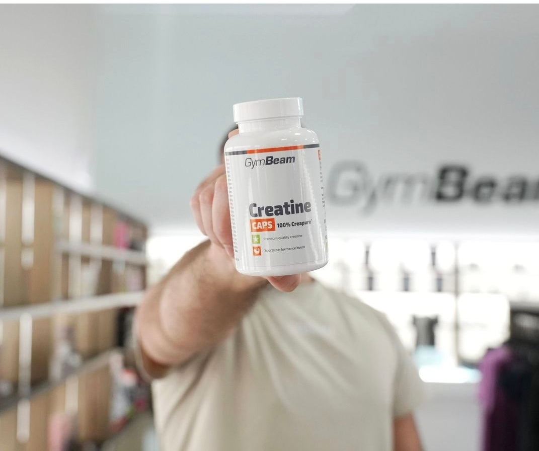 GymBeam kreatino hidrachlorido tabletės HCI