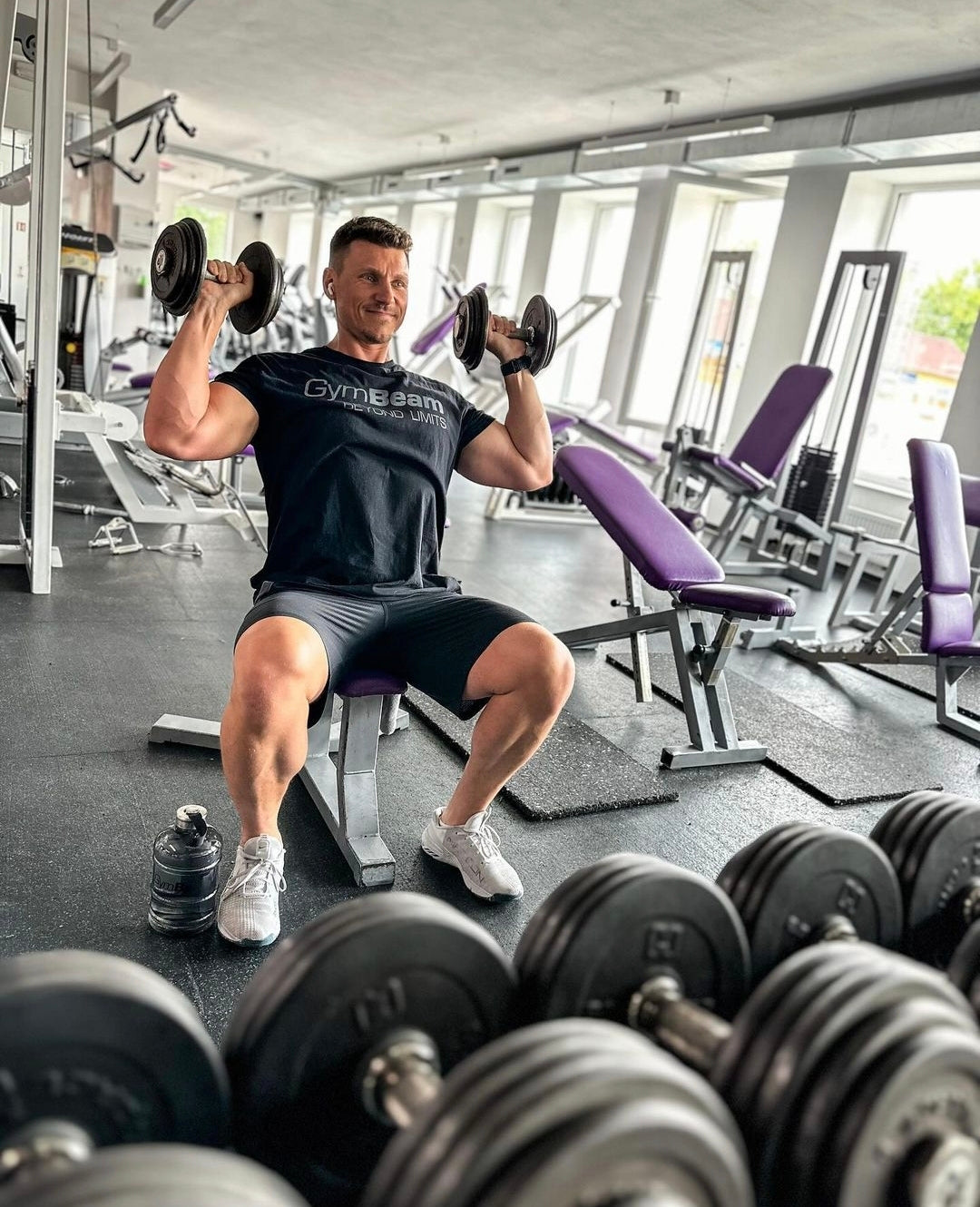 Gymbeam vyriški marškinėliai Beyond Limits