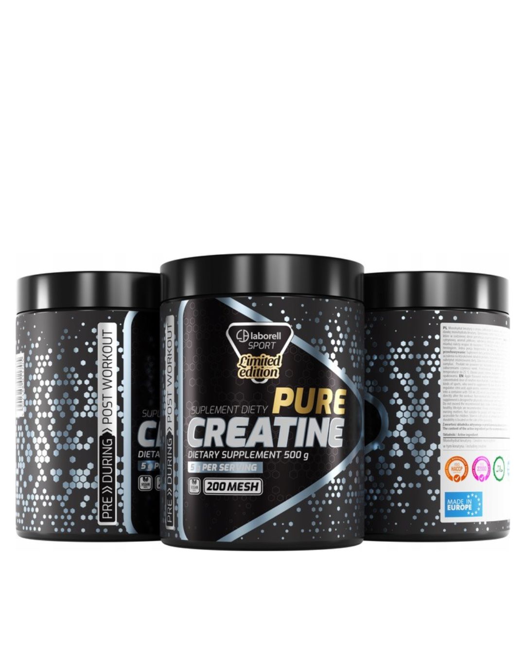 LABORELL grynas kreatino monohidratas 500 g
