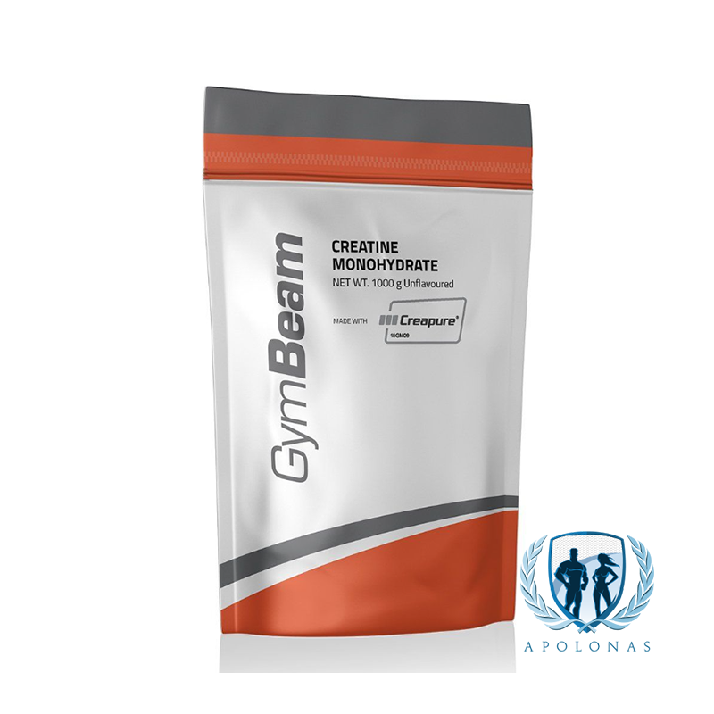 GymBeam 100% Kreatinas Monohidratas 500g