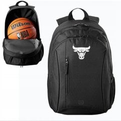 Sportinė kuprinė NBA Wilson Bulls, juoda