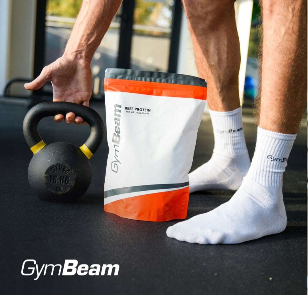 Jautienos Baltymai Beef Protein - GymBeam 1000g šokolado
