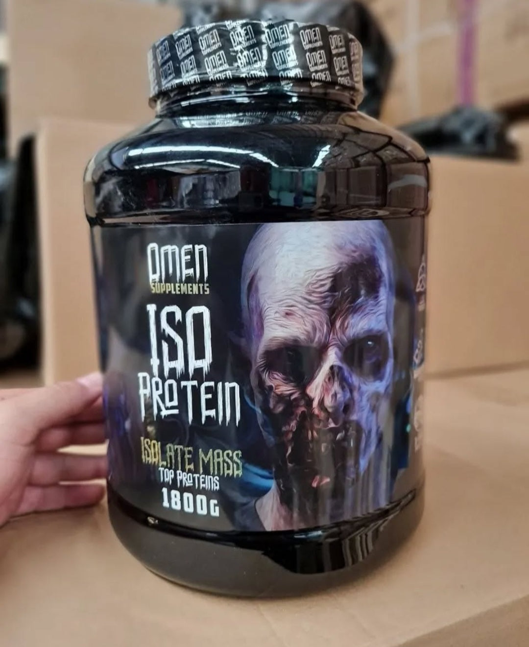 Omen Baltymų IZOLIATAS 1800g Braškių