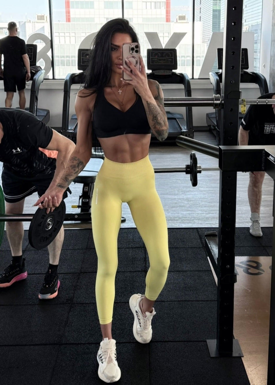 Gym Glamour Golden Hour Tamprės Geltonos