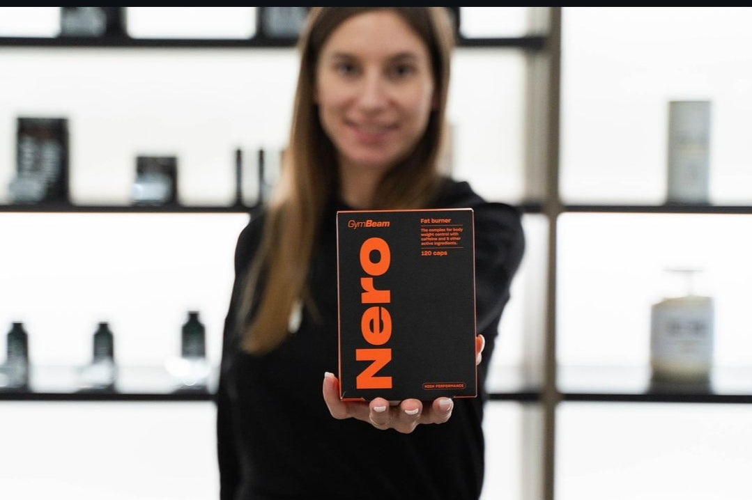 GymBeam Nero daugiafunkcinės kapsulės riebalų deginimui 120 vnt.