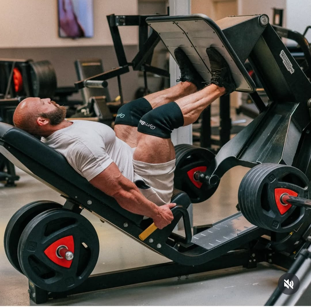 Gymbeam Neopreno kelio stabilizatoriai / įtvarai 2 vnt.