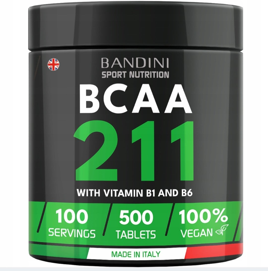 Bandini BCAA 2:1:1 3000 mg vienoje porcijoje 500 tab.