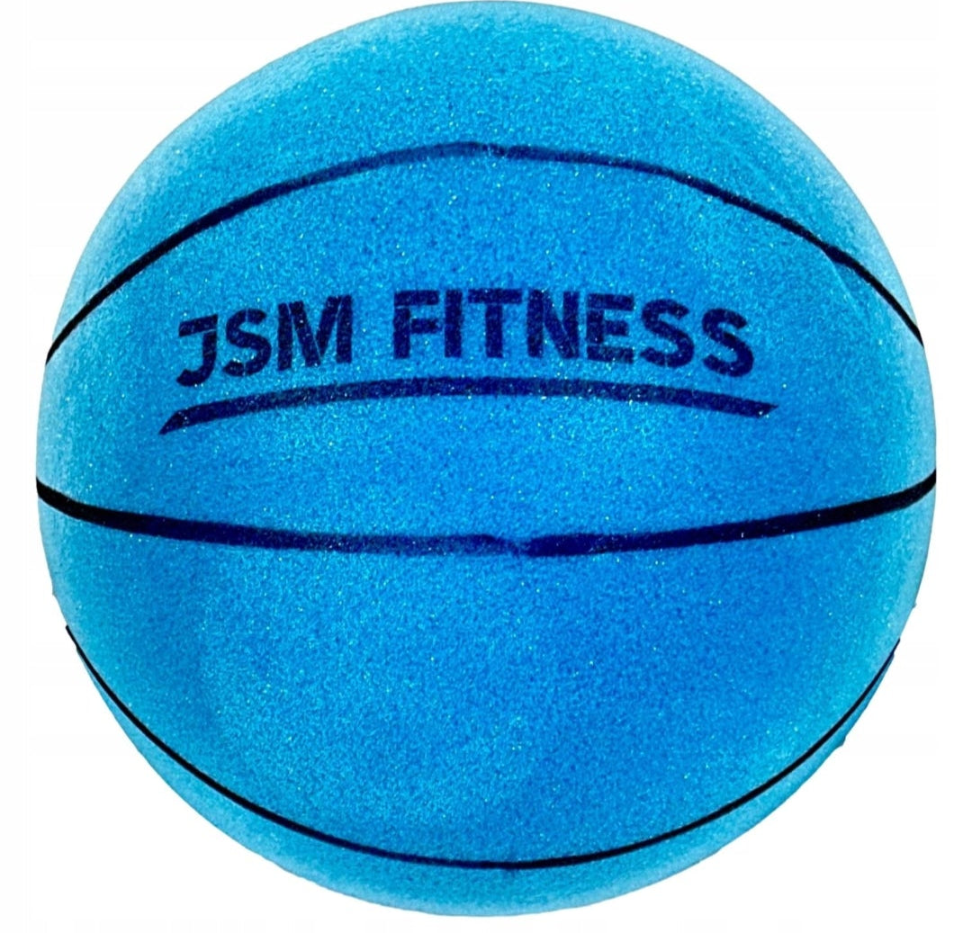 Tylus krepšinio kamuolys 18 cm, 3 dydis, JSM Fitness Silent Ball