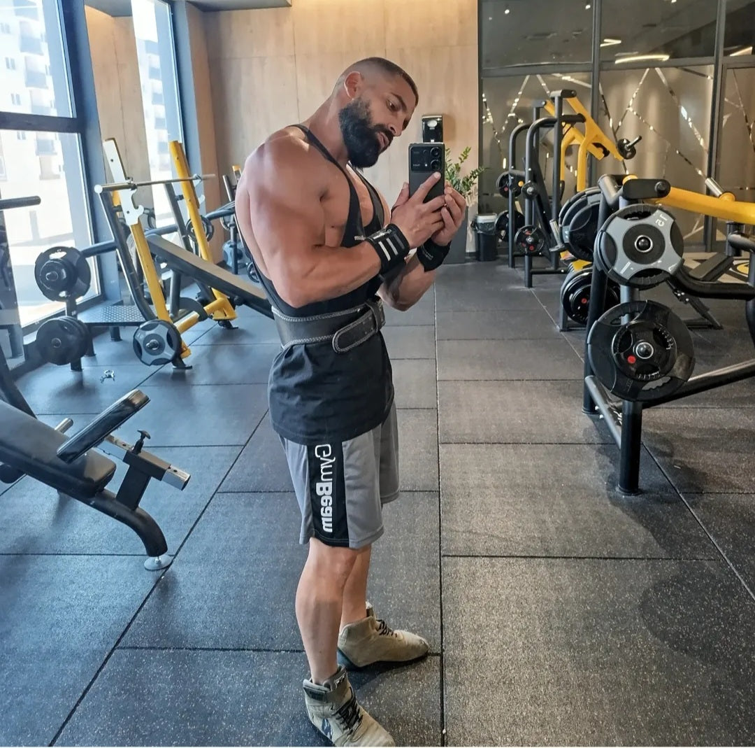 Gymbeam Vertical pilki vyriški šortai