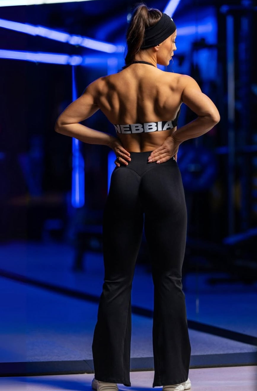 NEBBIA Flow Seamless Formuojančios Tamprės su Kliošu, Juodos