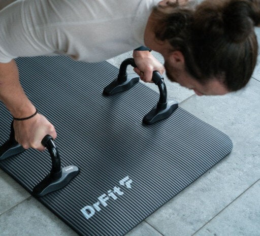 Storas jogos DrFit kilimėlis 1 cm