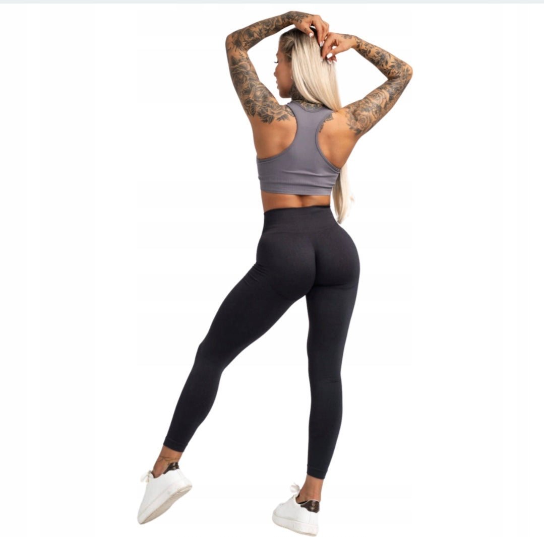 Tamsios Gym Glamour PUSH UP tamprės