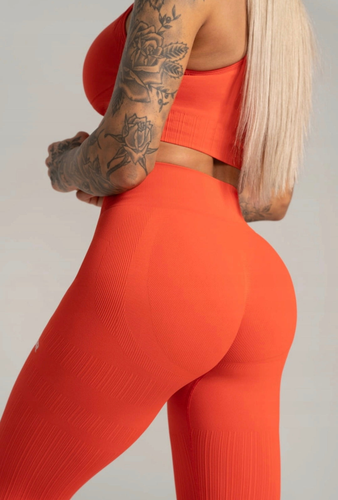 Koralinės Gym Glamour PUSH UP tamprės