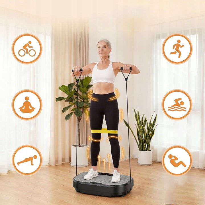 Vibracijos platforma 120 greičių su Bluetooth