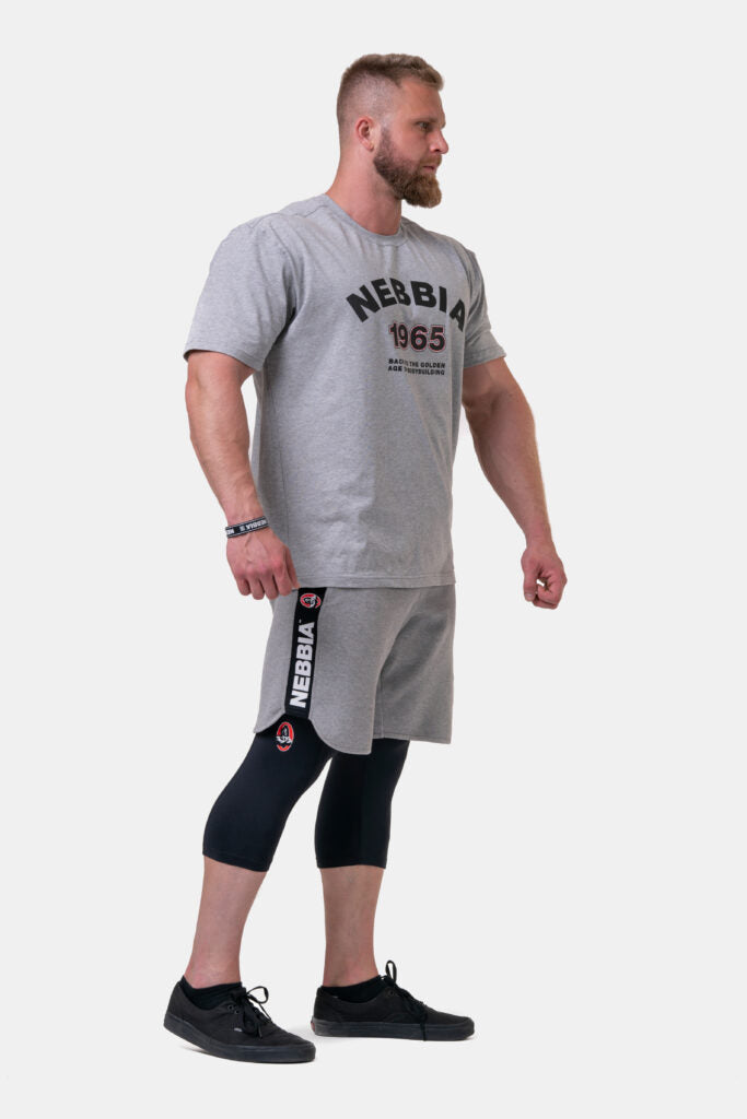 NEBBIA Legend-Approved Šortai, pilki
