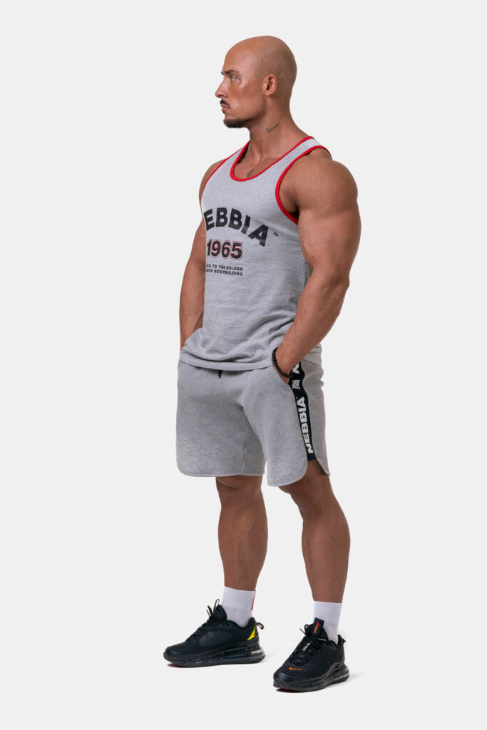 NEBBIA Legend-Approved Šortai, pilki