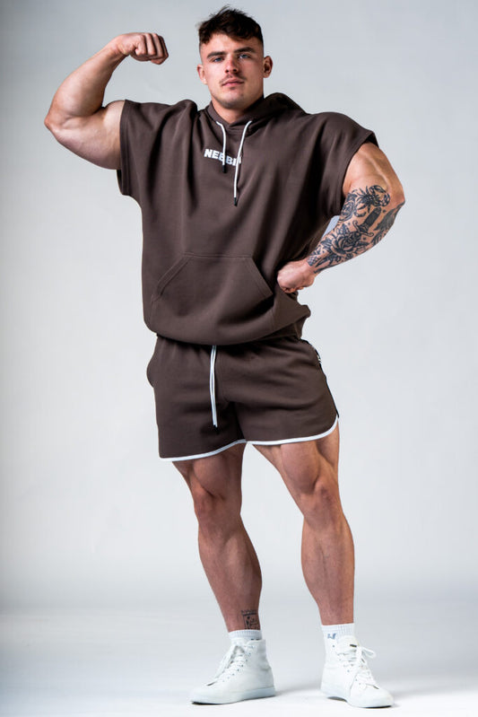 NEBBIA Hero Šortai, rudi