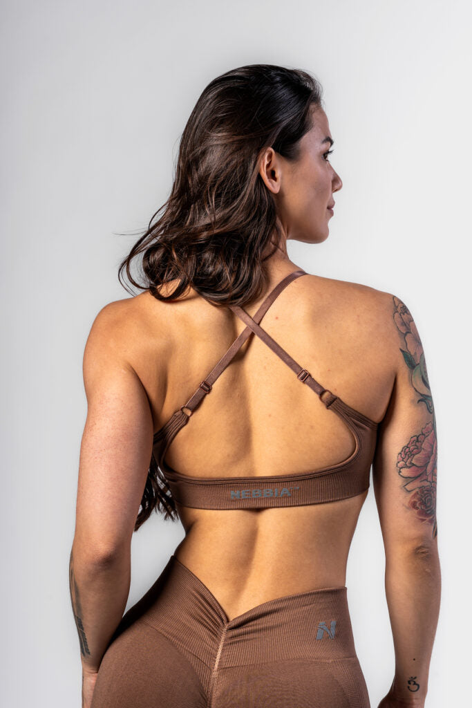 NEBBIA Medium-Support Sports Bra TOTALLY SEAMLESS Sportinė Liemenėlė / Braletė