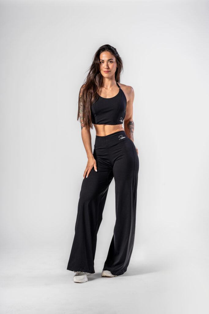 NEBBIA Deni x NEBBIA Crop top palaidinė, Juoda