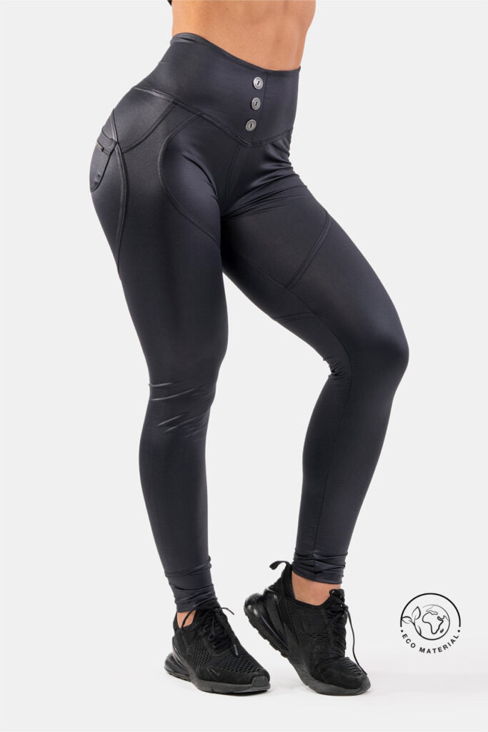 NEBBIA Bubble Butt Formuojančios Kelnės, vulkano juoda