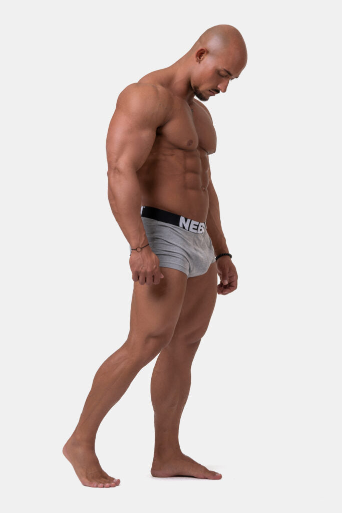 NEBBIA NEBBIA trunks Light Grey Vyriškos apatinės kelnaitės