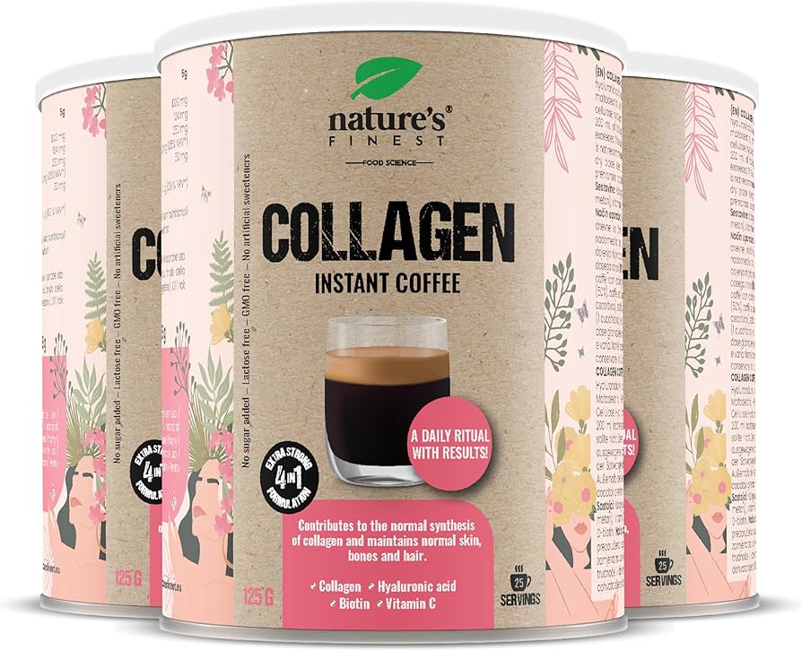 Nature's Finest kolageno kava 4in1 be cukraus