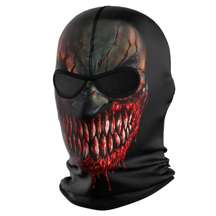 Balaklava su Siaubo motyvu Extreme Hobby Terror (juoda)