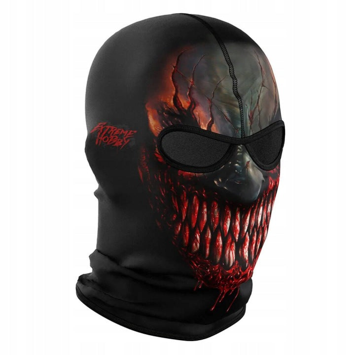 Balaklava su Siaubo motyvu Extreme Hobby Terror (juoda)