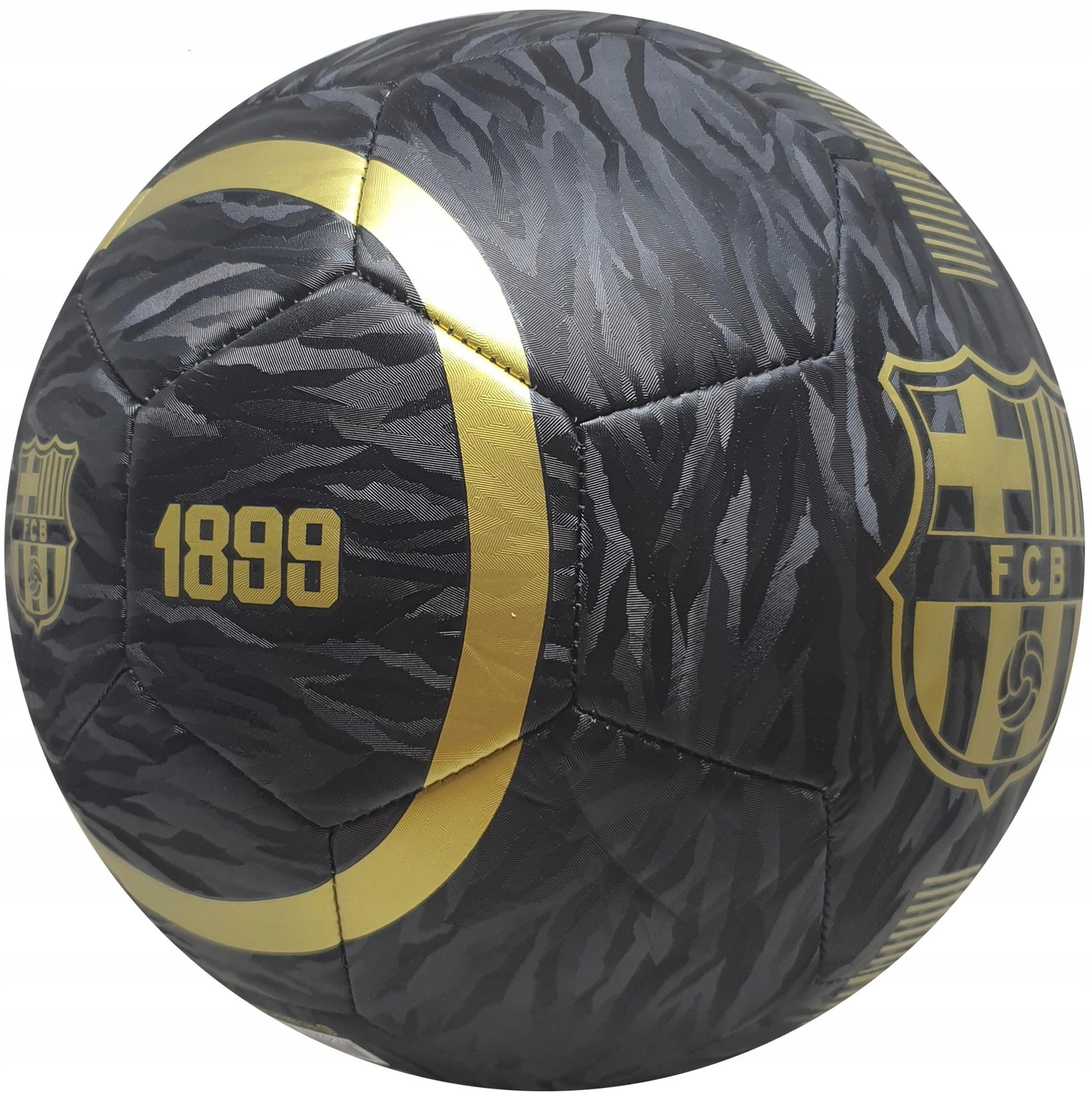 Futbolo kamuolys FC Barcelona Away, 5 dydis, juodas
