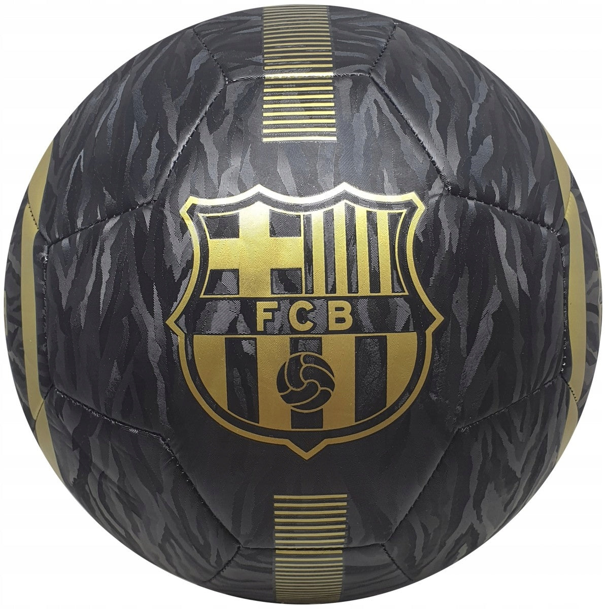 Futbolo kamuolys FC Barcelona Away, 5 dydis, juodas