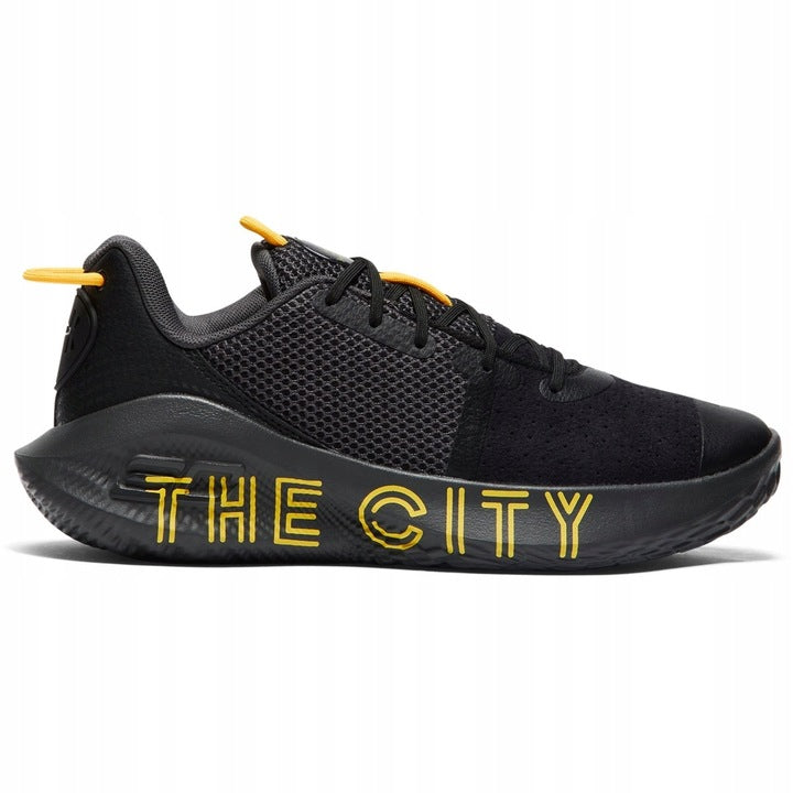 Unisex krepšinio bateliai Under Armour Curry 6 FloTro The City black , juodi