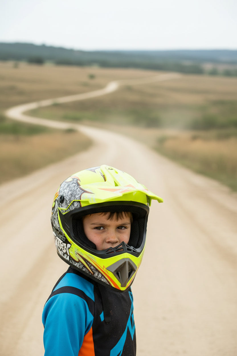 Dviračių, BMX, Enduro, motokroso šalmas TATAN