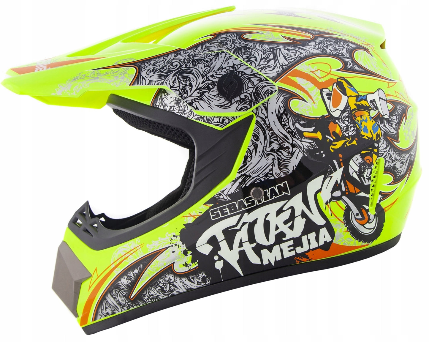 Dviračių, BMX, Enduro, motokroso šalmas TATAN