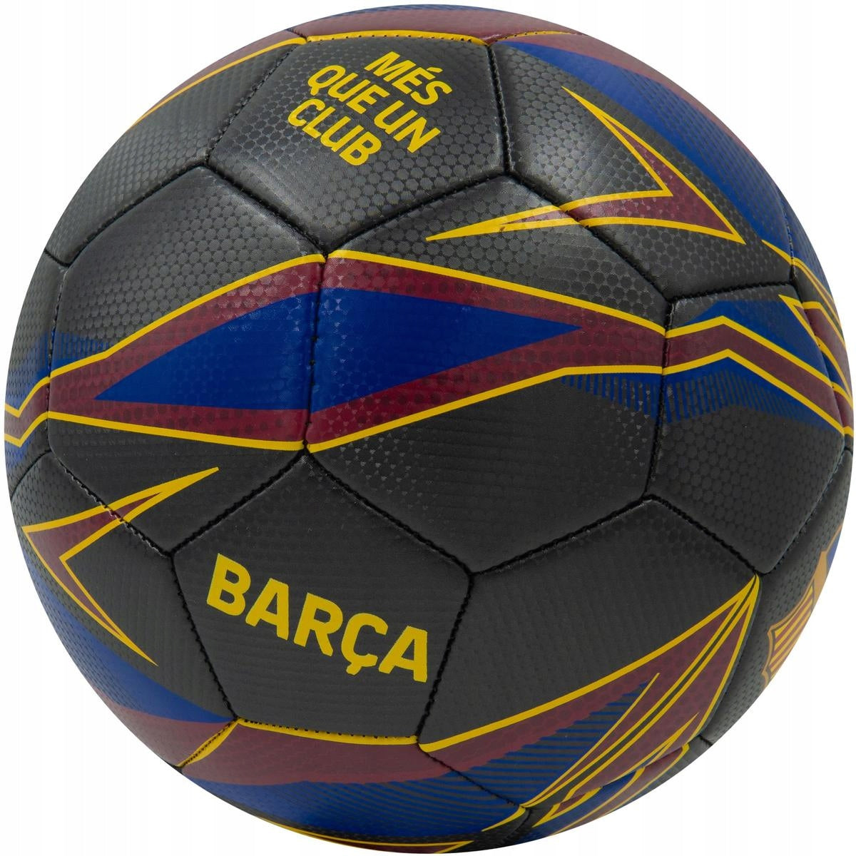 Futbolo kamuolys FC Barcelona ARROWS CARBON, 5 dydis, juodas