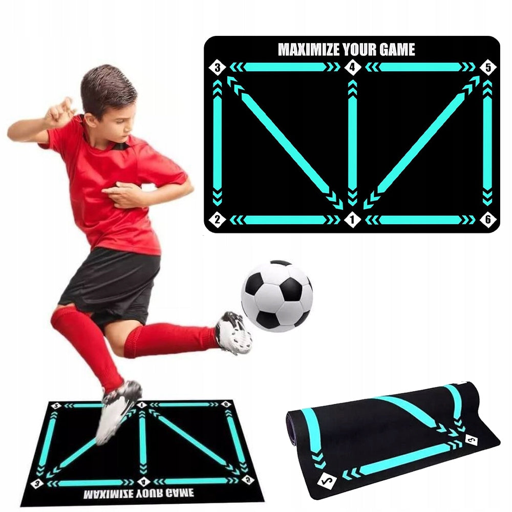 Futbolo įgūdžių treniravimo kilimėlis 90x60cm