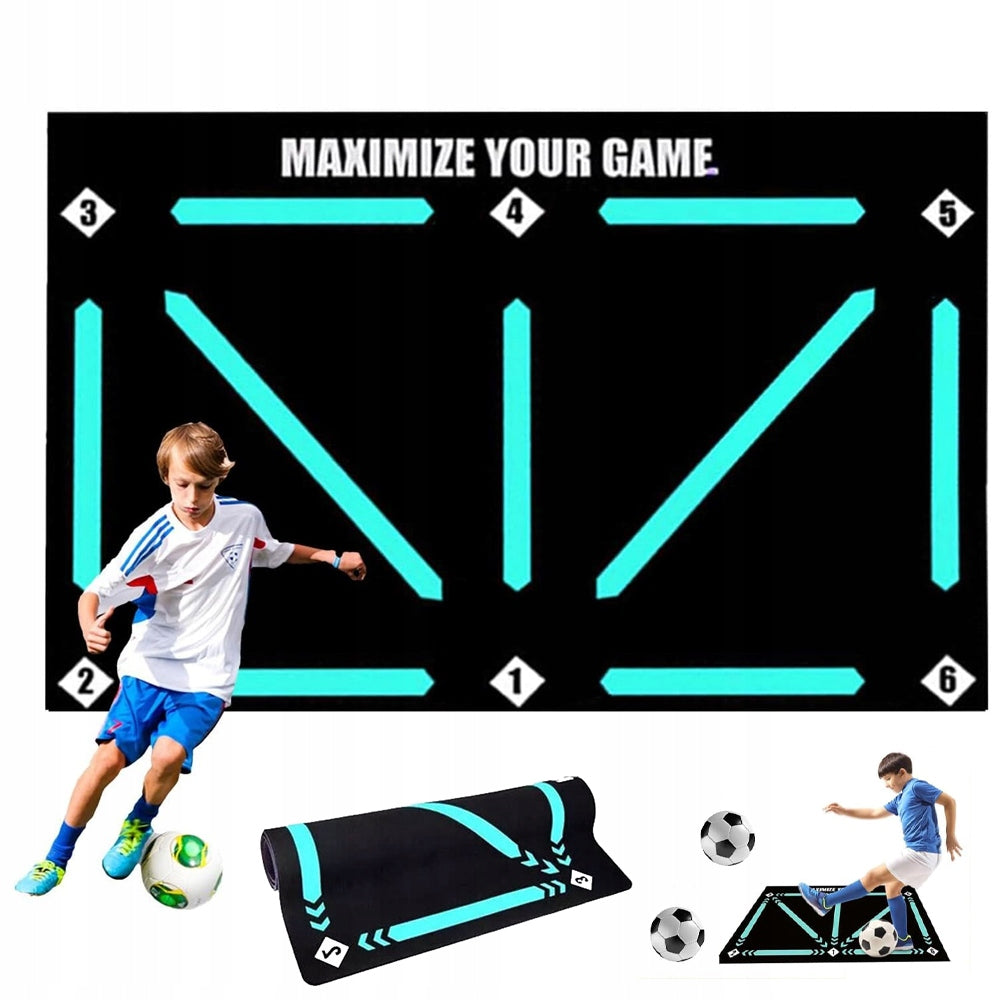 Futbolo įgūdžių treniravimo kilimėlis 90x60cm