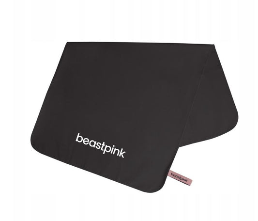 Greitai džiūstantis sporto salės rankšluostis - BeastPink 50x90 cm