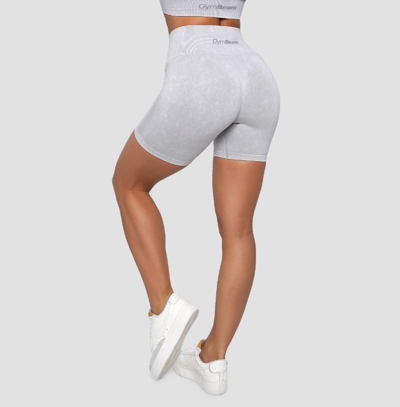 GymBeam - Moteriški besiūliai šortai „Lift“ pilki M