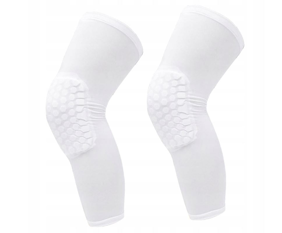 Unisex kelio apsaugos krepšiniui, tinkliniui 2vnt., baltos