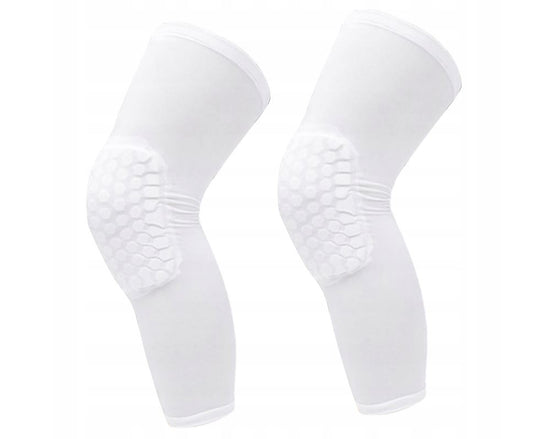 Unisex kelio apsaugos krepšiniui, tinkliniui 2vnt., baltos