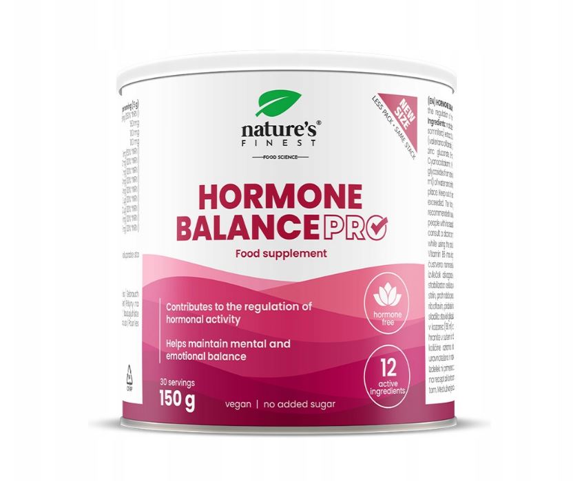 „Nature's Finest Hormone Balance“ – su ašvaganda ir B grupės vitaminais – 150 g