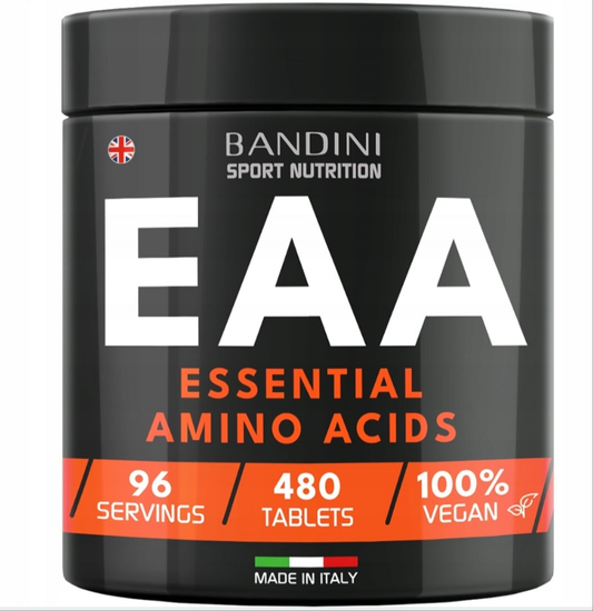 Bandini EAA nepakeičiamos aminorūgštys – 480 tablečių