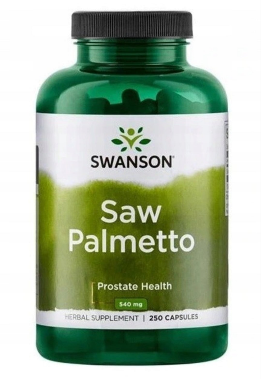 „Swanson Saw Palmetto“ Prostatos sveikatai 540 mg 250 kaps.
