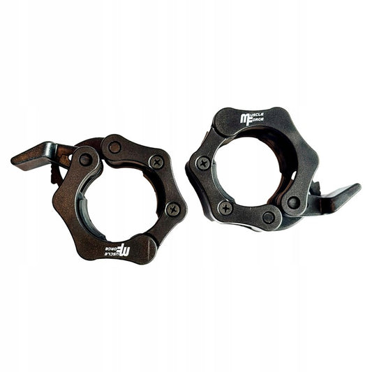 Olimpiniai grifono spaustukai / užraktai štangai 50 mm, 2 vnt.